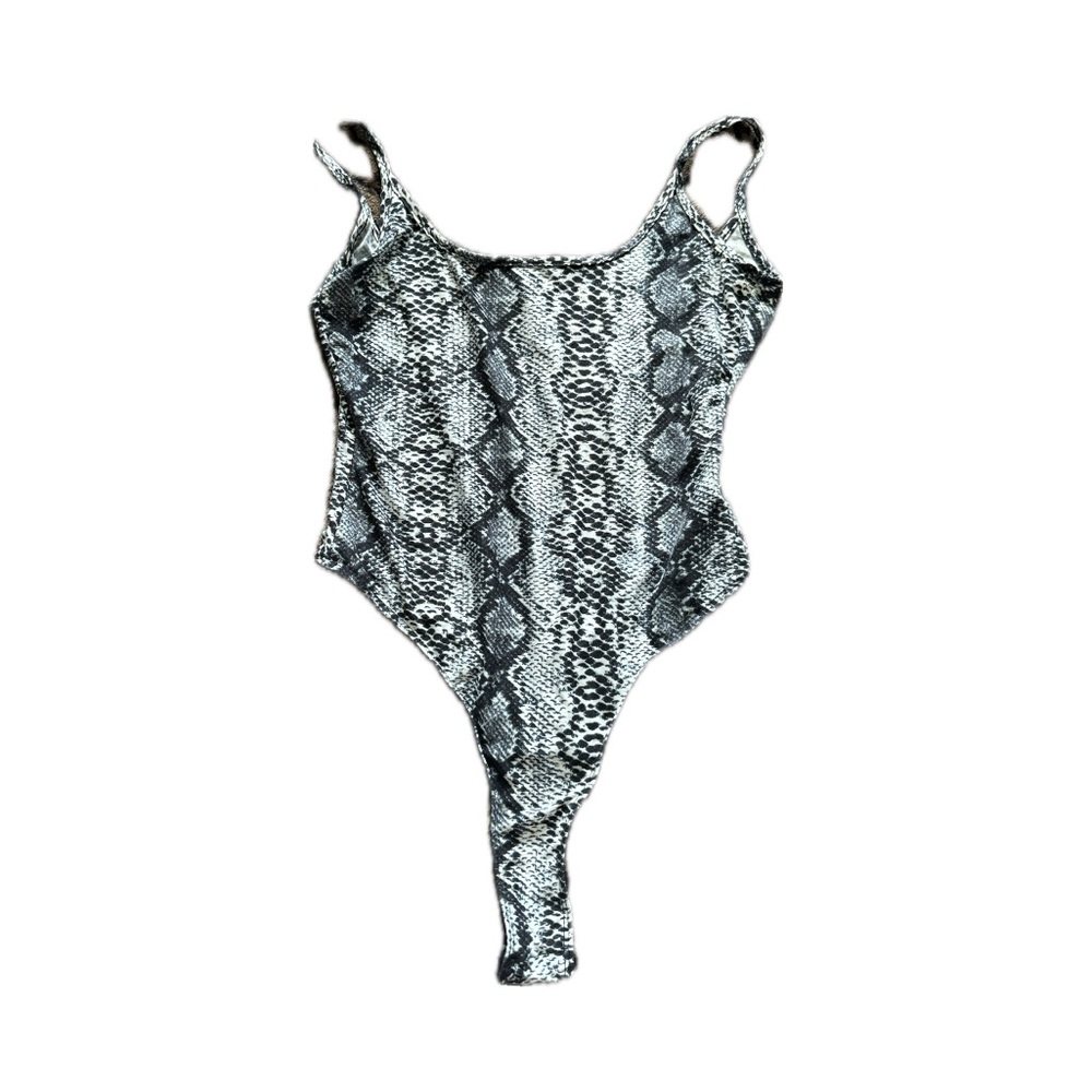 snakeskin bodysuit